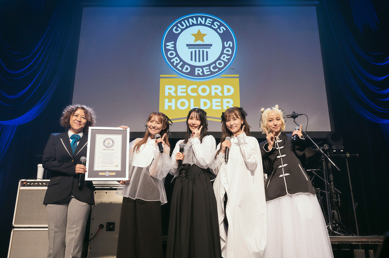 SCANDAL Guinness World Records Longest Female Rock Band