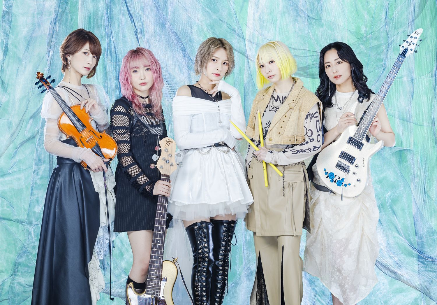 East of Eden official Japanese band pic