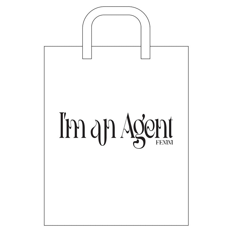 FEMM I'm an Agent tote bag