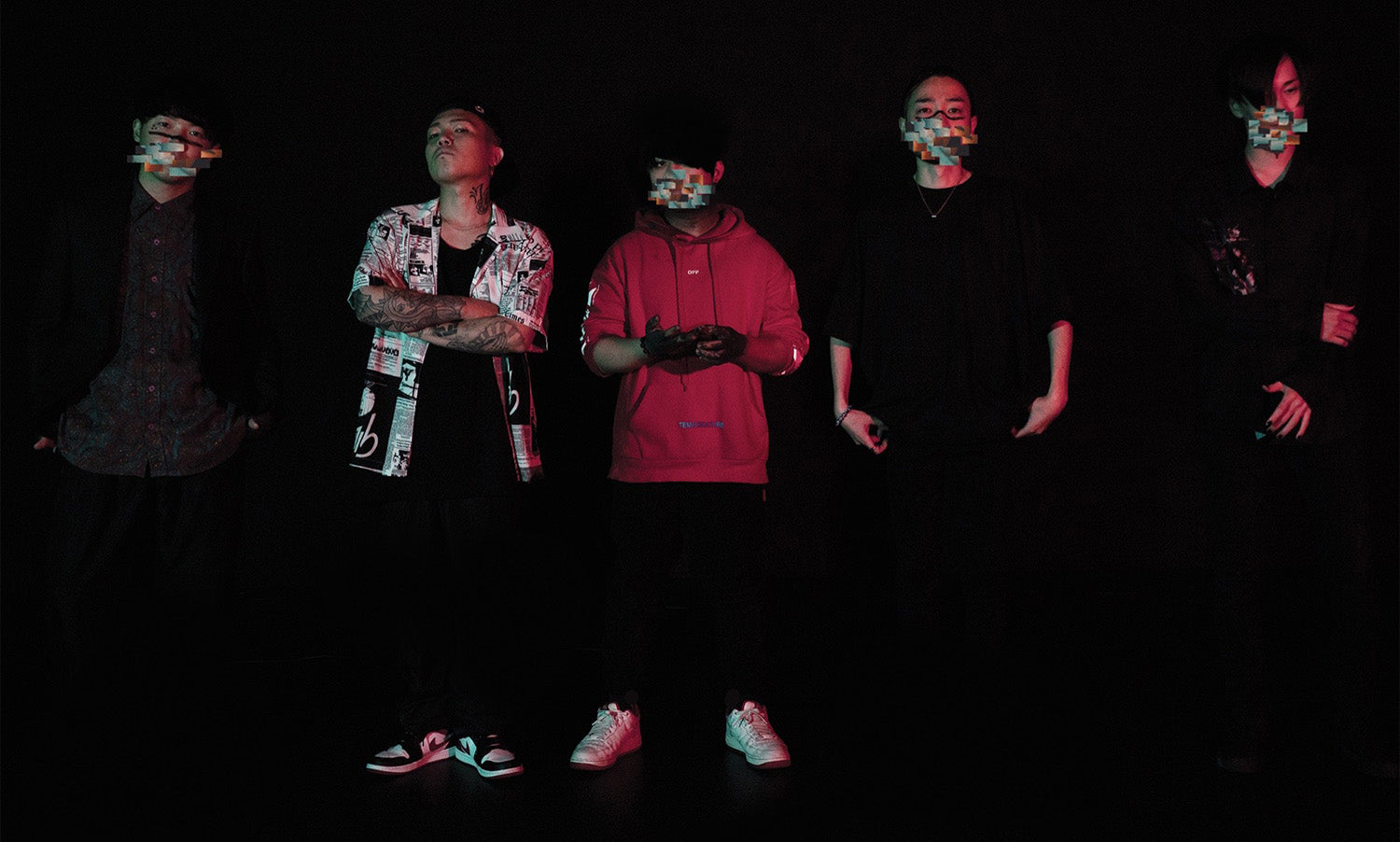 One Eye Closed band with TEEDA (BACK-ON)