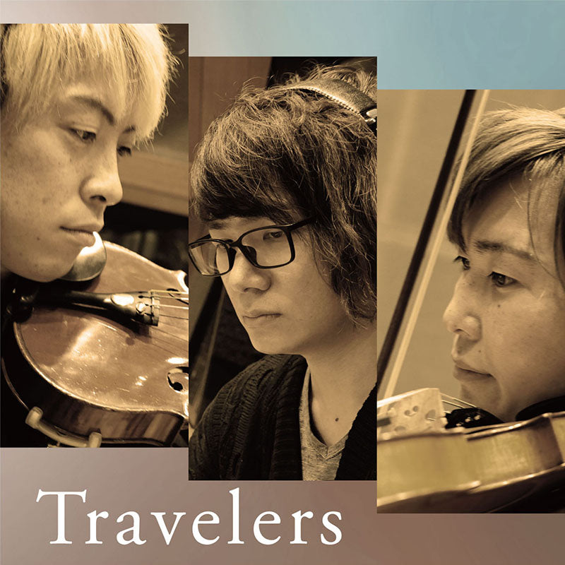 sources Travelers single cover art Japanese instrumental band with violin and piano