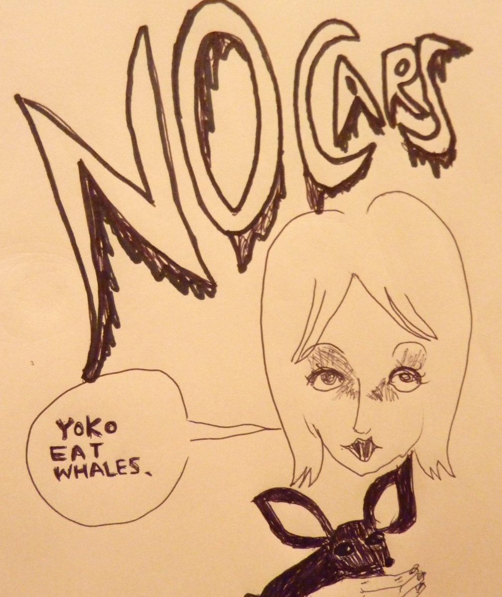 No Cars Yoko Eats Whales