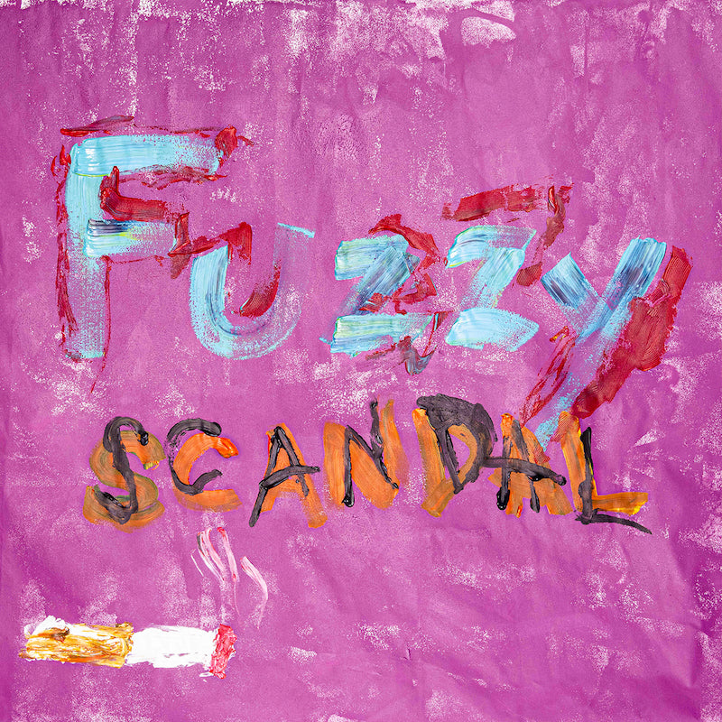 SCANDAL Fuzzy download single cover art. Japanese girl pop rock band