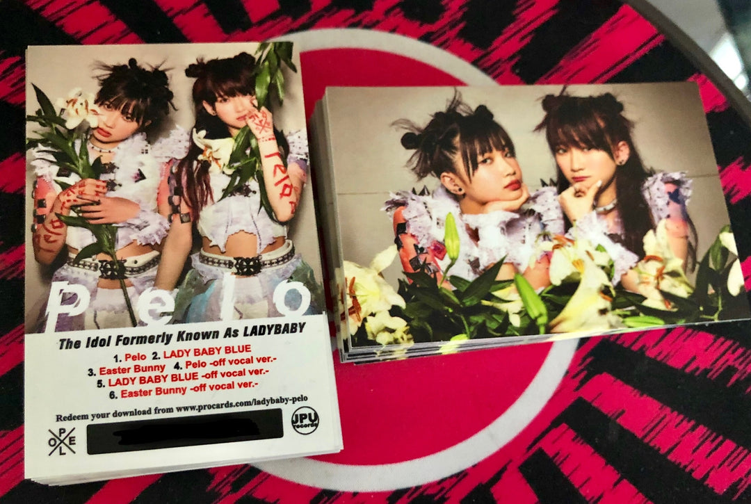 The Idol Formerly Known As LADYBABY "Pelo" download card pic