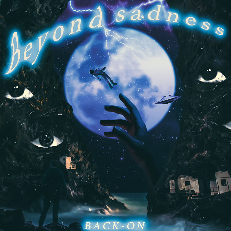 Japanese band BACK-ON Beyond sadness single cover art
