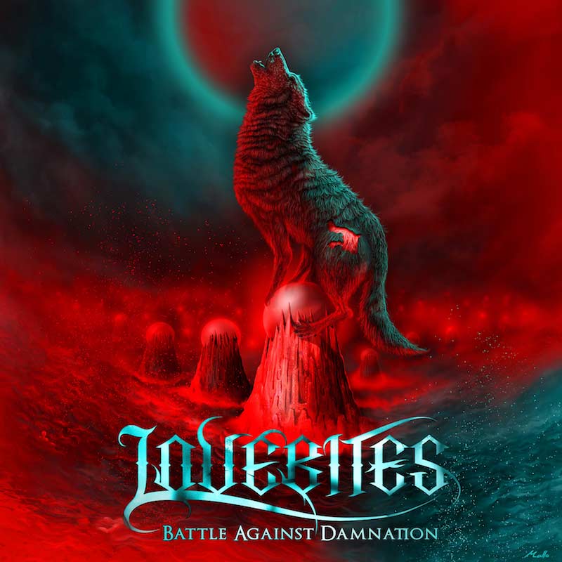 LOVEBITES Battle Against Damnation EP CD. Japanese Heavy Metal girl band