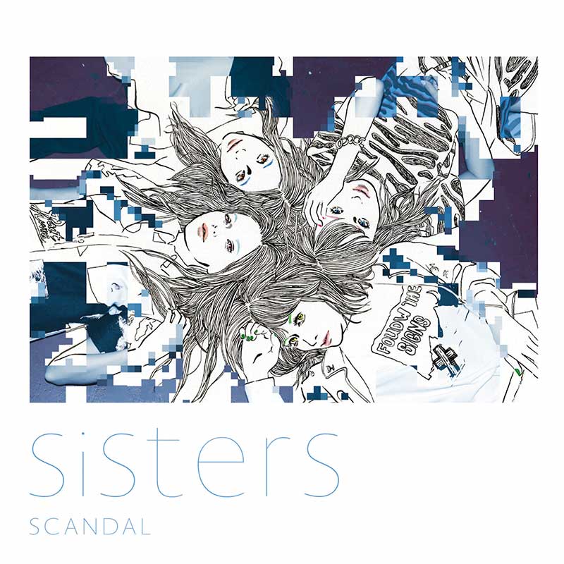 Scandal Sisters single. Japanese girl band // JPU Records