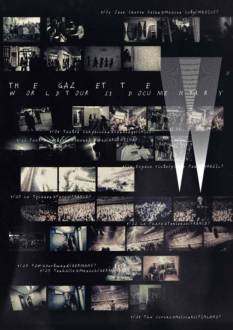 the Gazette world tour 2013 documentary English subtitles JPU Records