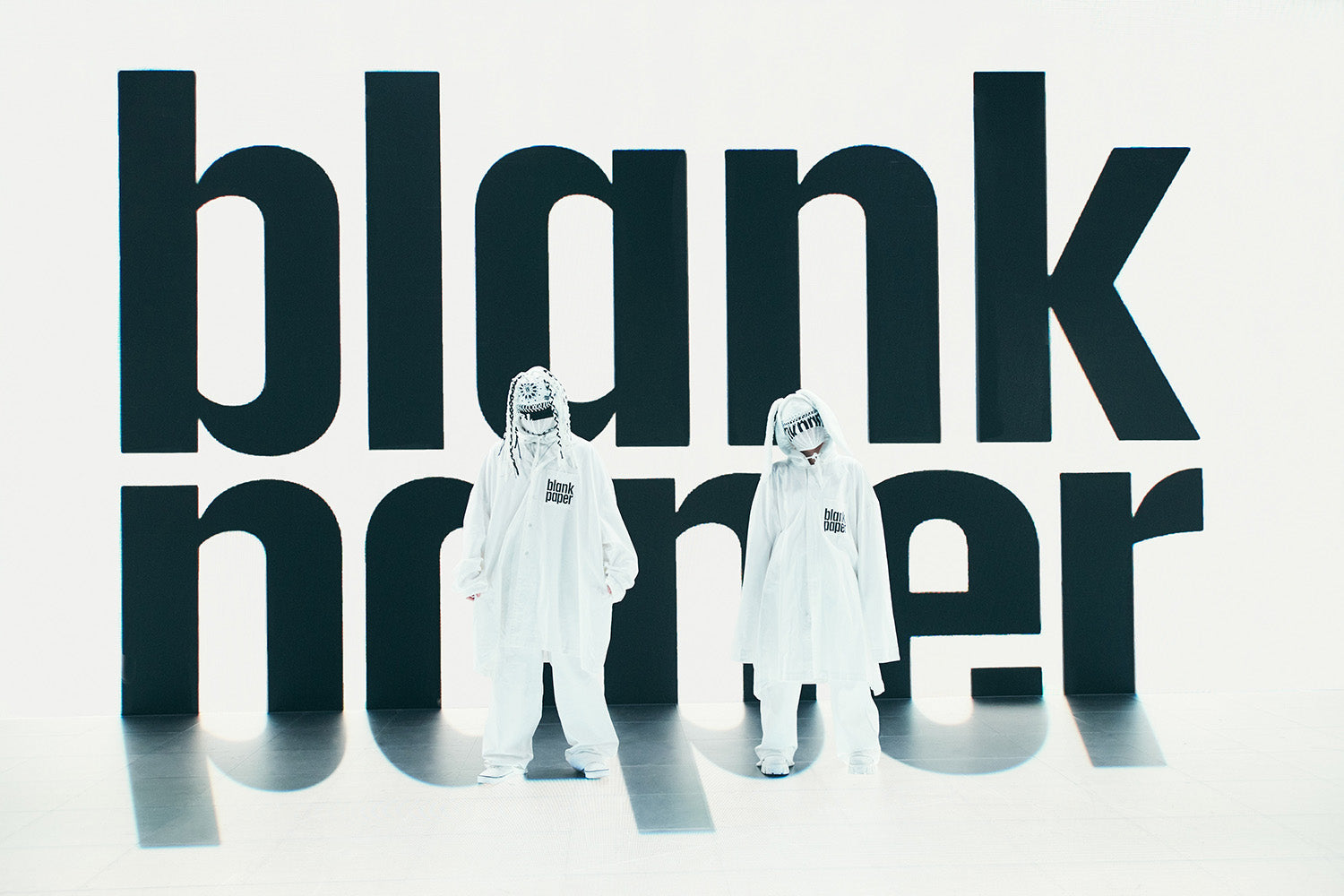 blank paper Japanese band pic