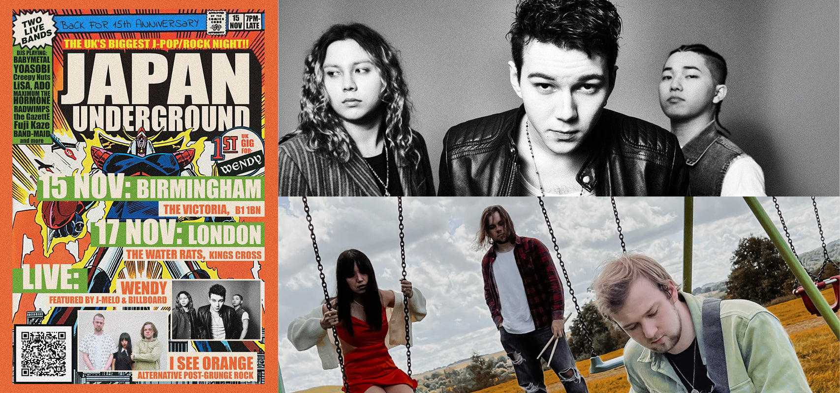 Pioneering Japanese Rock Night Returns to Birmingham and London