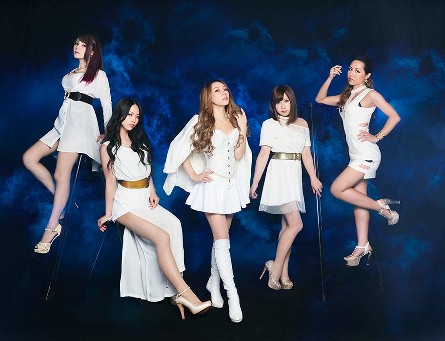 Lovebites band. Japanese heavy metal with DragonFroce. Japanese power metal band // JPU Records