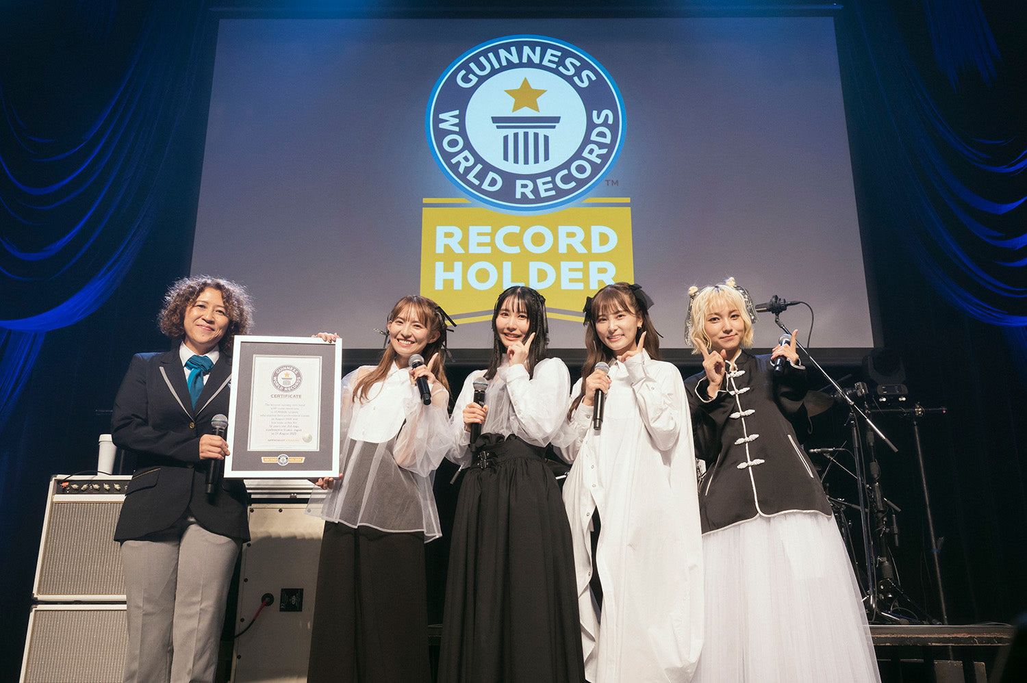 SCANDAL Guinness World Records Longest Female Rock Band