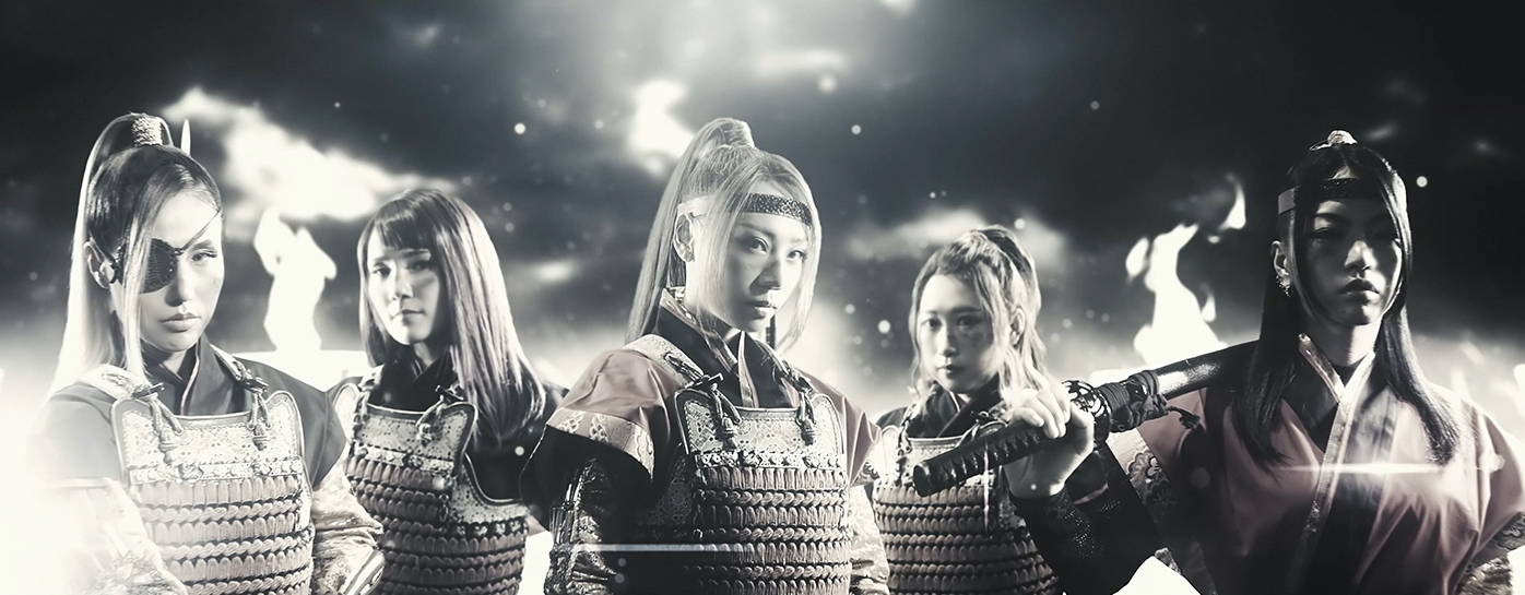 Lovebites When Destinies Align. Japanese heavy metal band. Japanese power metal band // JPU Records