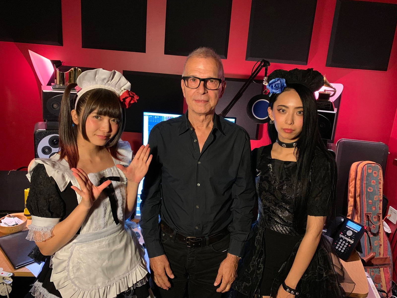 BAND-MAID with Tony Visconti