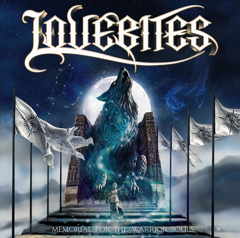 LOVEBITES Memorial For The Warrior Souls live CD album cover art