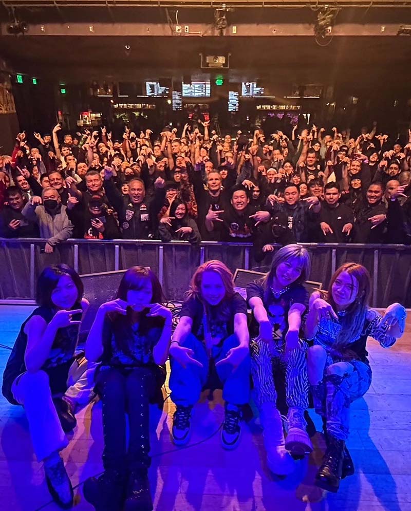NEMOPHILA on stage at House of Blues in San Diego USA