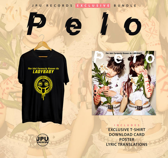 The Idol Formerly Known As LADYBABY Pelo download / stream / merch / t-shirt pic jpop / kawaii metal // JPU Records