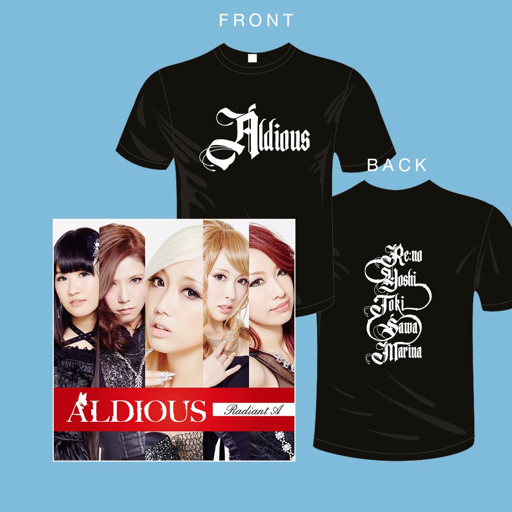 Official Aldious Radiant A T-shirt pic