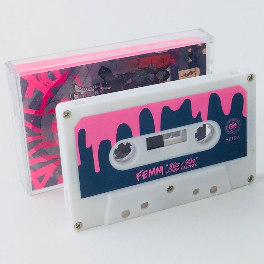 FEMM 80s / 90s J-POP REVIVAL cassette Jpop