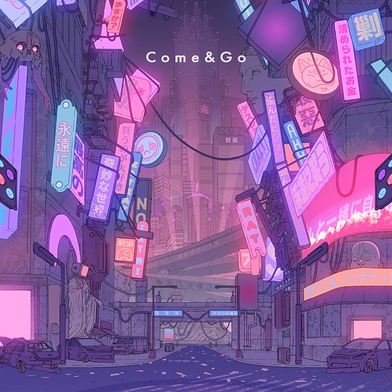 FEMM come and go single download and stream. Japanese cyberpunk