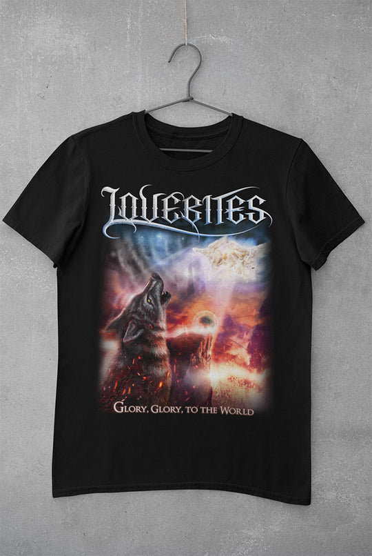 LOVEBITES Glory, Glory, to the World official T-shirt JPU Records