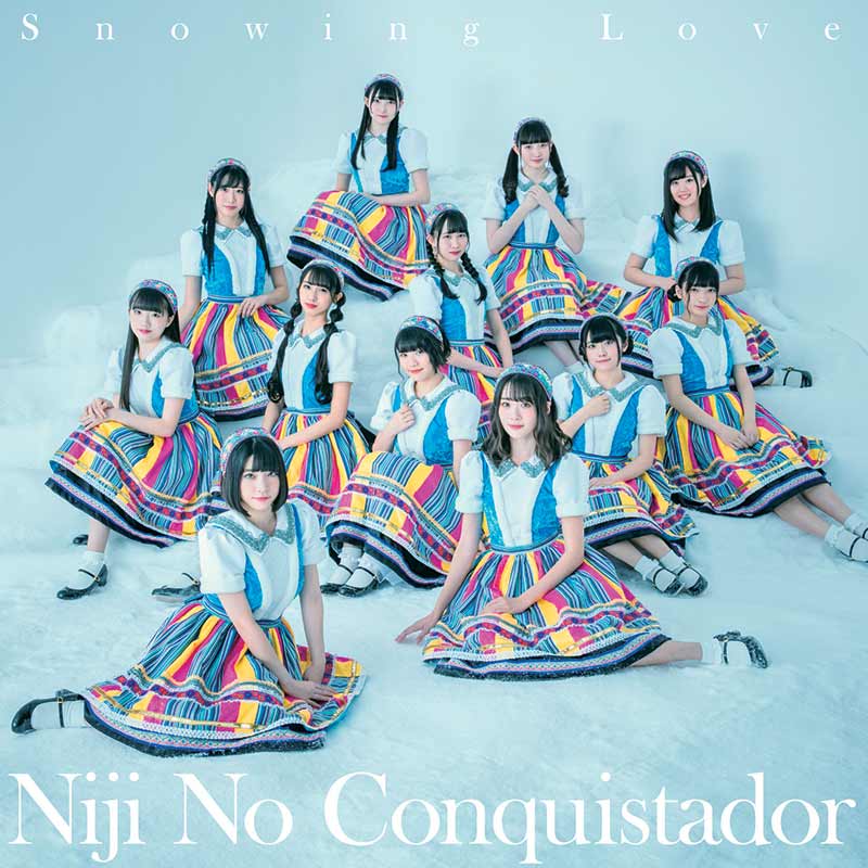 Niji no Conquistador Snowing Love single download. Japanese idol group JPU Records
