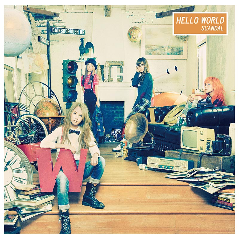 Scandal Hello World CD album // JPU Records