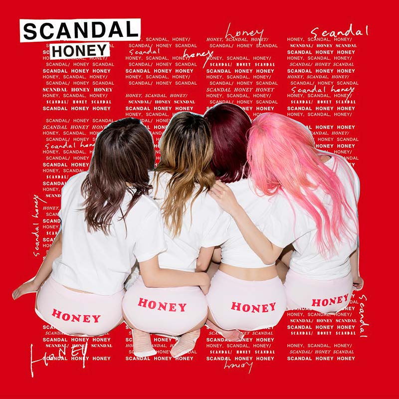 Scandal Honey album CD Japanese music CDs // JPU Records